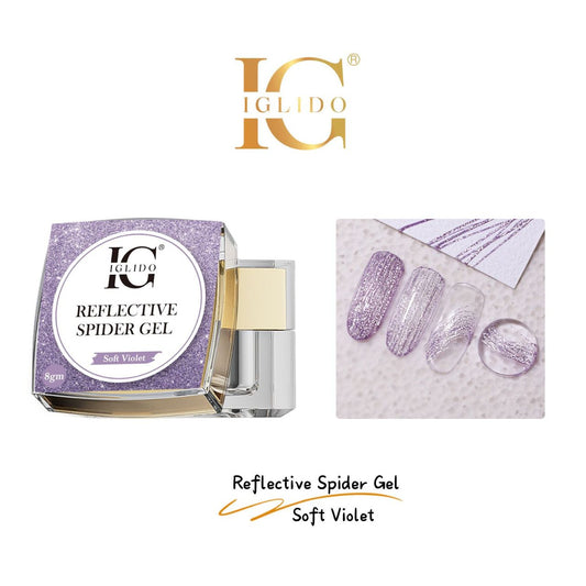 IGLIDO REFLECTIVE SPIDER GEL , 8ML - BRILLIANT QUALITY