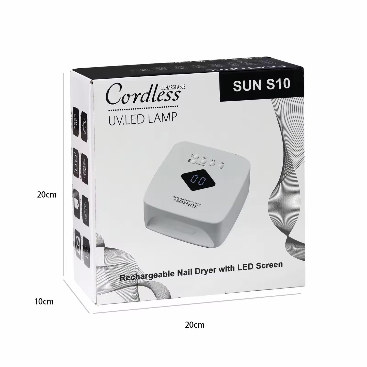PORTABLE S10MAX UV LAMP , HEAVY AND POWERFUL