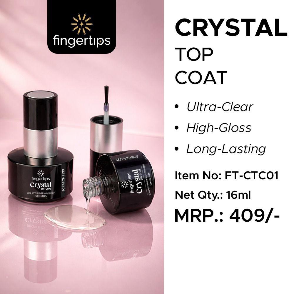 FINGERTIP 16ML CRYSTAL TOP COAT