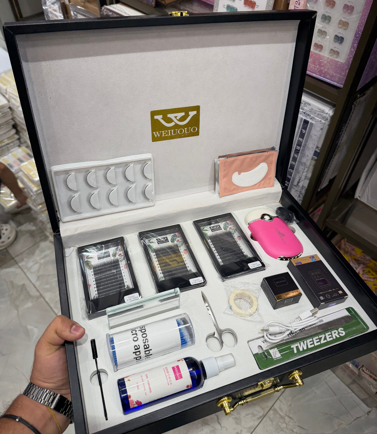 EYELASH EXTENSION KIT