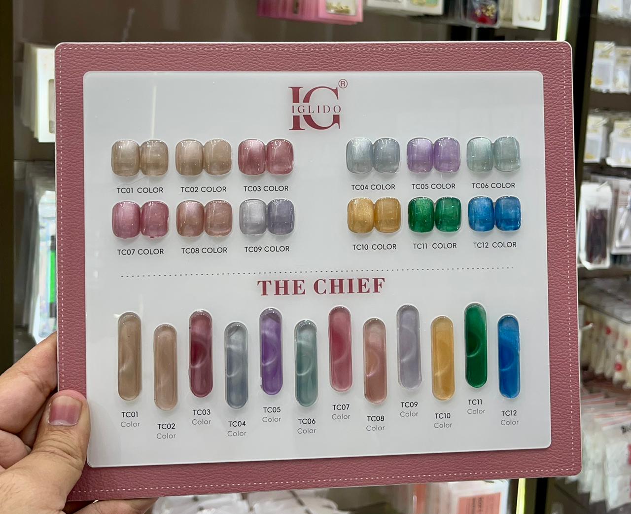 IGLIDO THE CHIEF CATEYE SET - 15ml - 12pcs
