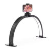 HALF MOON LAMP WITH MOBILE STAND - TWO COLORS