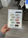 THREE STROKES 10PC LIGHT ENCOUNTER CATEYE GEL POLISH SET