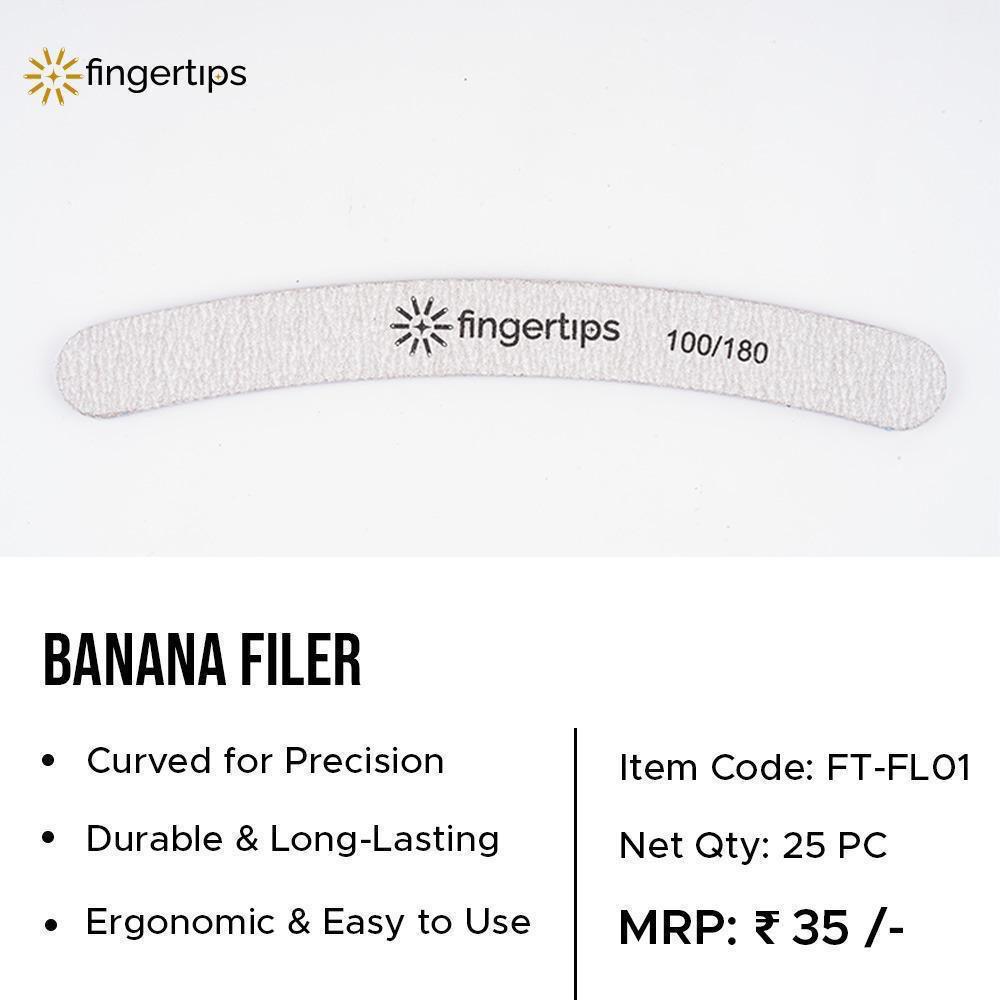 FINGERTIP BANANA FILER 25PC PACK