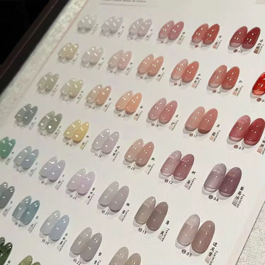 YOUSE GEL 56PC FRENCH SHADE KIT , 15ML - PREMIUM QUALITY