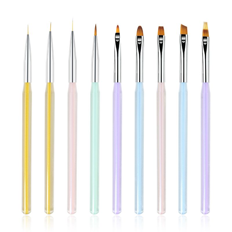 VERY GOOD QUALITY BRUSH SET OF 9PCS