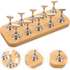 WOODEN PRESSON STAND DOUBLE
