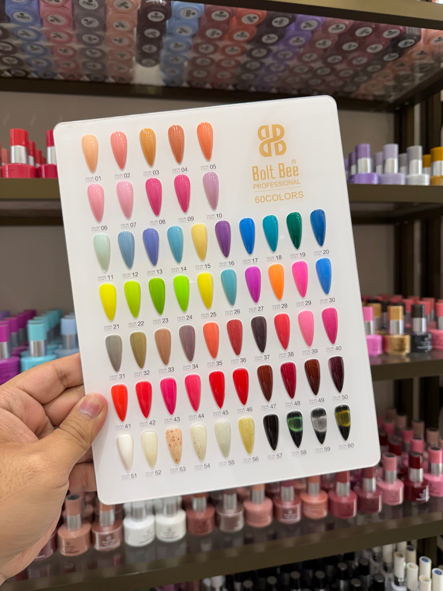 BOLTBEE 60PC + 5PC SET , BRILLIANT QUALITY