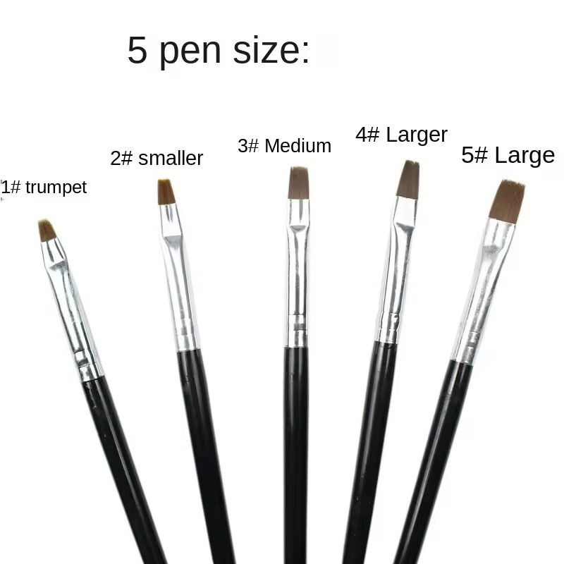 5PC GEL BRUSH SET