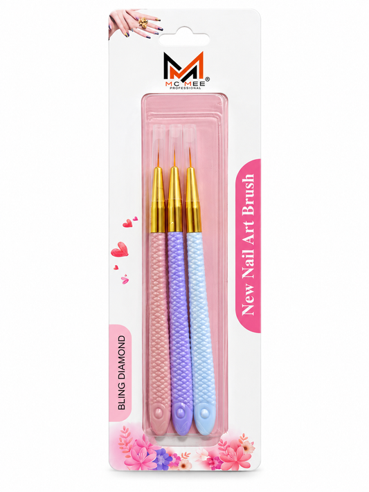 6410 - MC MEE ART BRUSH SET (3PC)