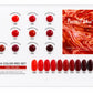 PERFECT 24HR RED FAMILY POLISH SET , 15ML - 10PCS - PREMIUM QUALITY