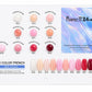 PERFECT 24HR FRENCH/BASE POLISH SET , 15ML - 10PCS - PREMIUM QUALITY