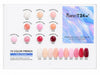 PERFECT 24HR FRENCH/BASE POLISH SET , 15ML - 10PCS - PREMIUM QUALITY