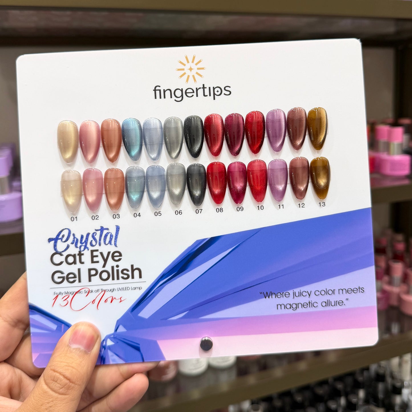FINGERTIP 10ML CRYSTAL CATEYE