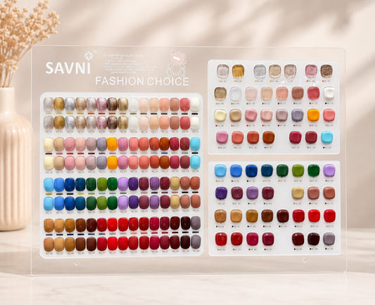 SAVNI 60PC GEL POLISH KIT , 15ML - PREMIUM QUALITY