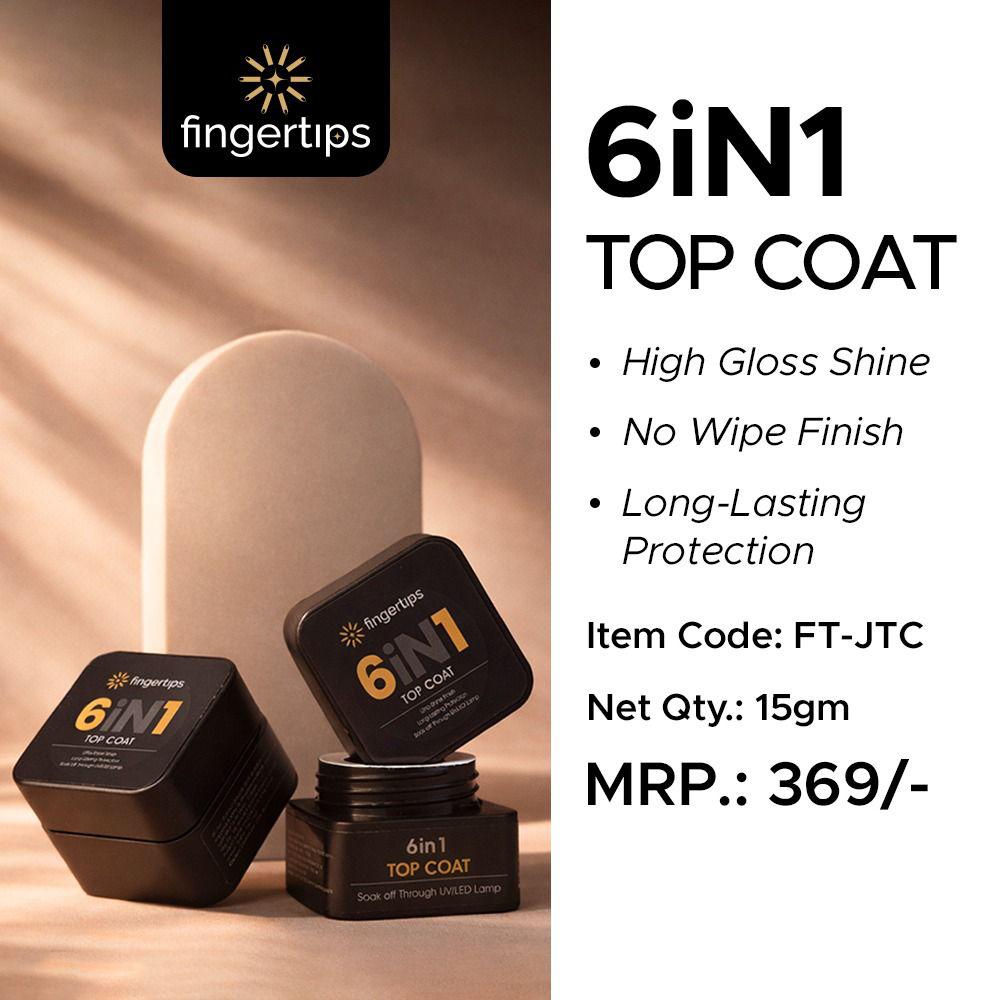FINGERTIP 6IN1 TOP COAT / 3D TOP COAT