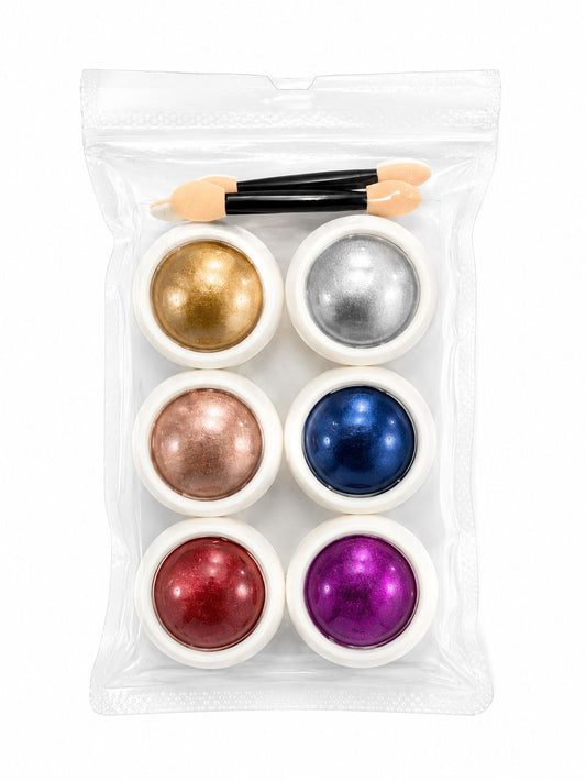 CHROME POWDER 6PC SET
