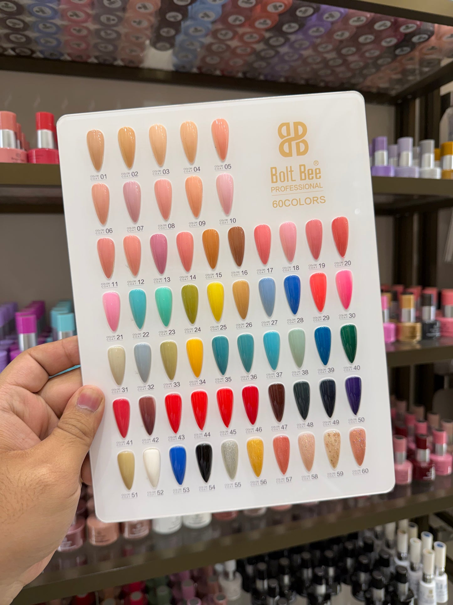 BOLTBEE 60PC + 5PC SET , BRILLIANT QUALITY