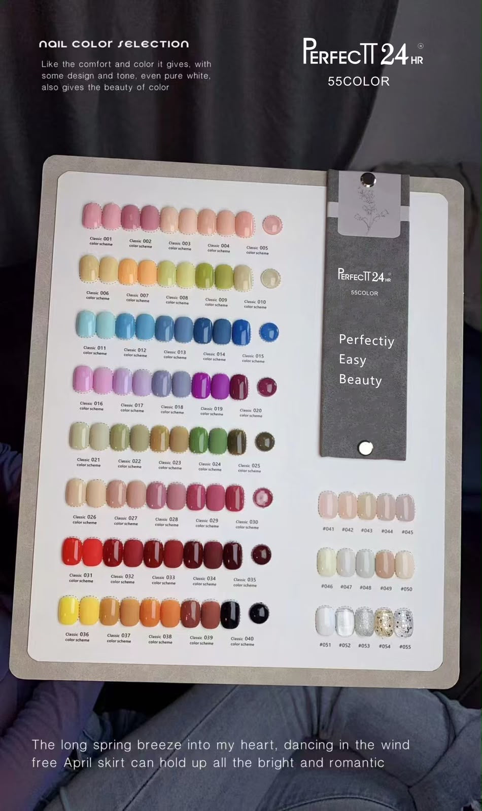 Perfect 24hr 55pc polish kit , 13ml - amazing quality