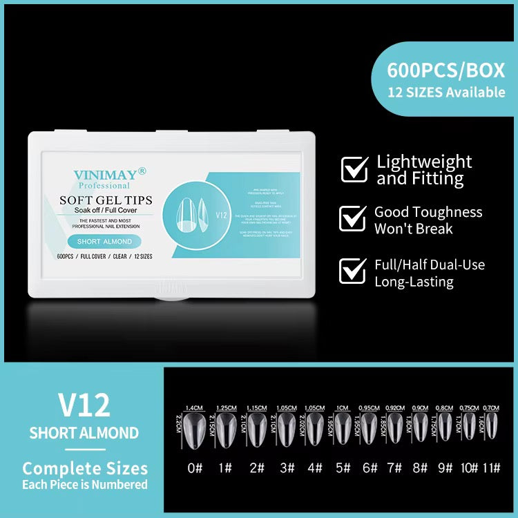 VINIMAY SOFT GEL TIPS - OG