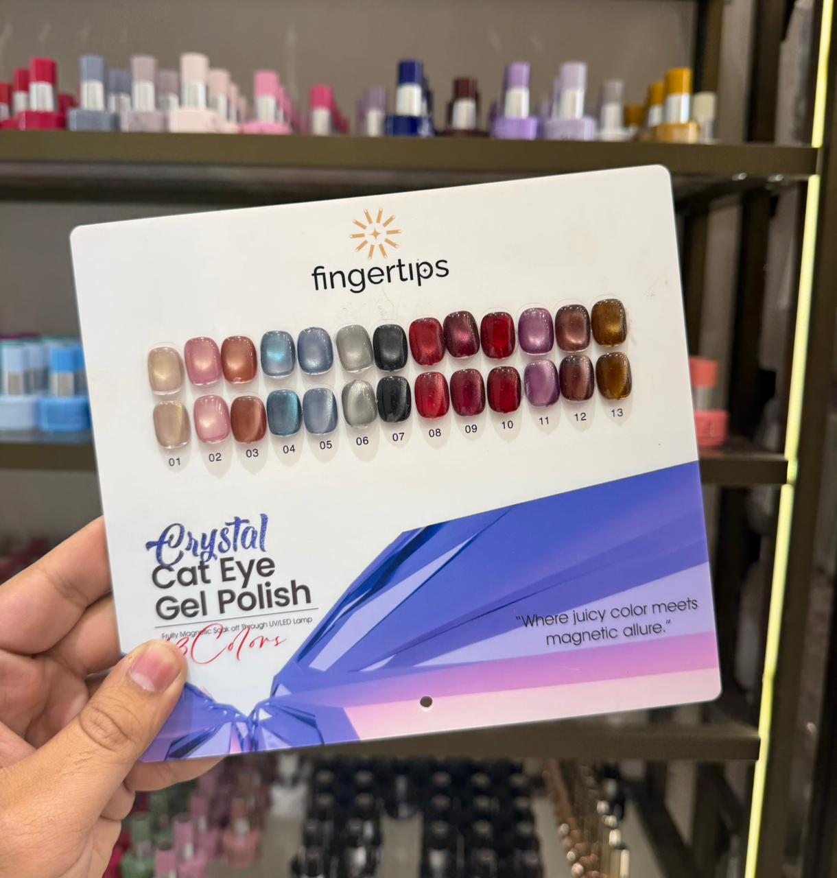 FINGERTIP 10ML CRYSTAL CATEYE