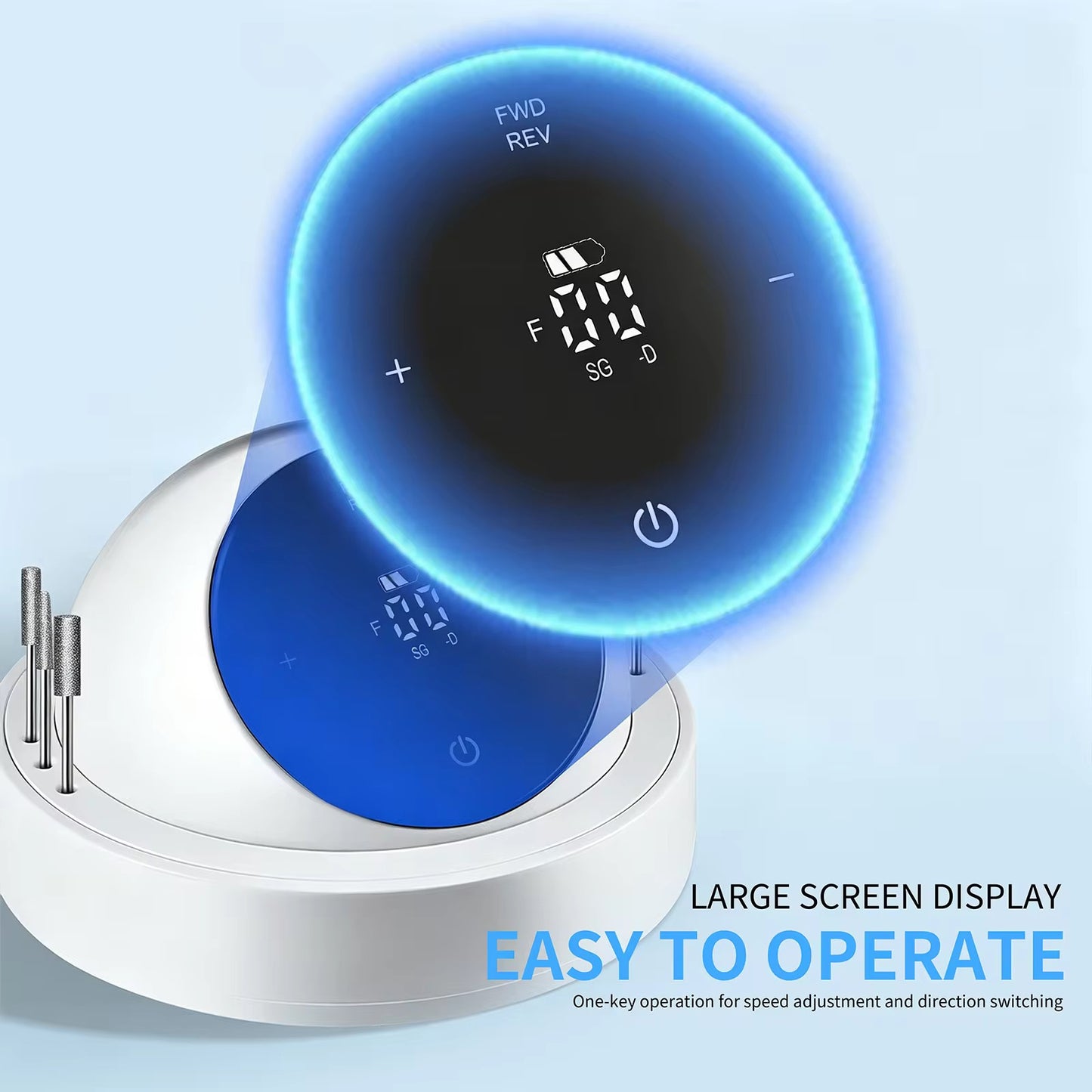 PREMIUM QUALITY PORTABLE DRILL MACHINE - 45000RMP - TOUCH SCREEN