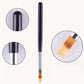 Ombre brush long bristles