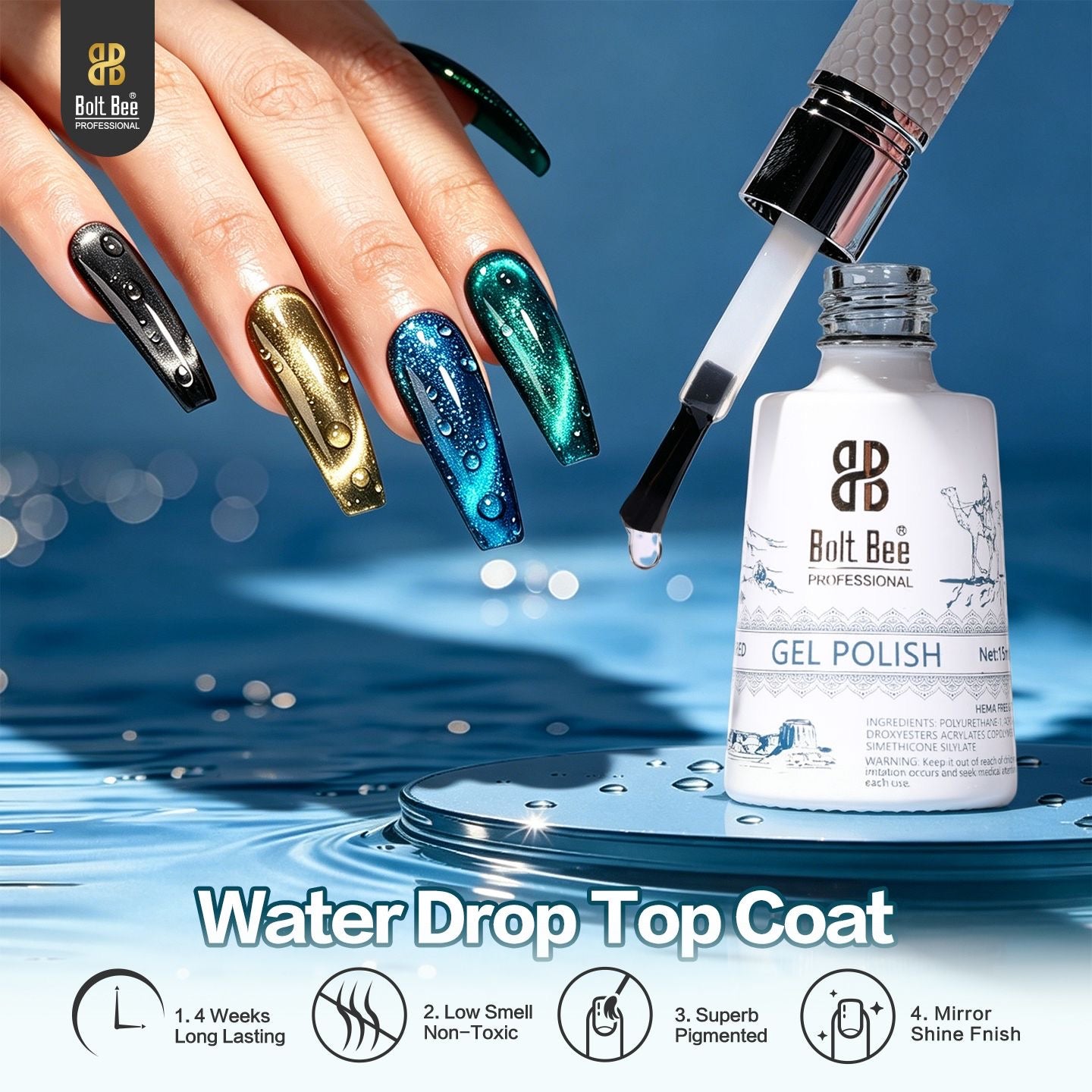BOLTBEE WATER DROP TOP COAT
