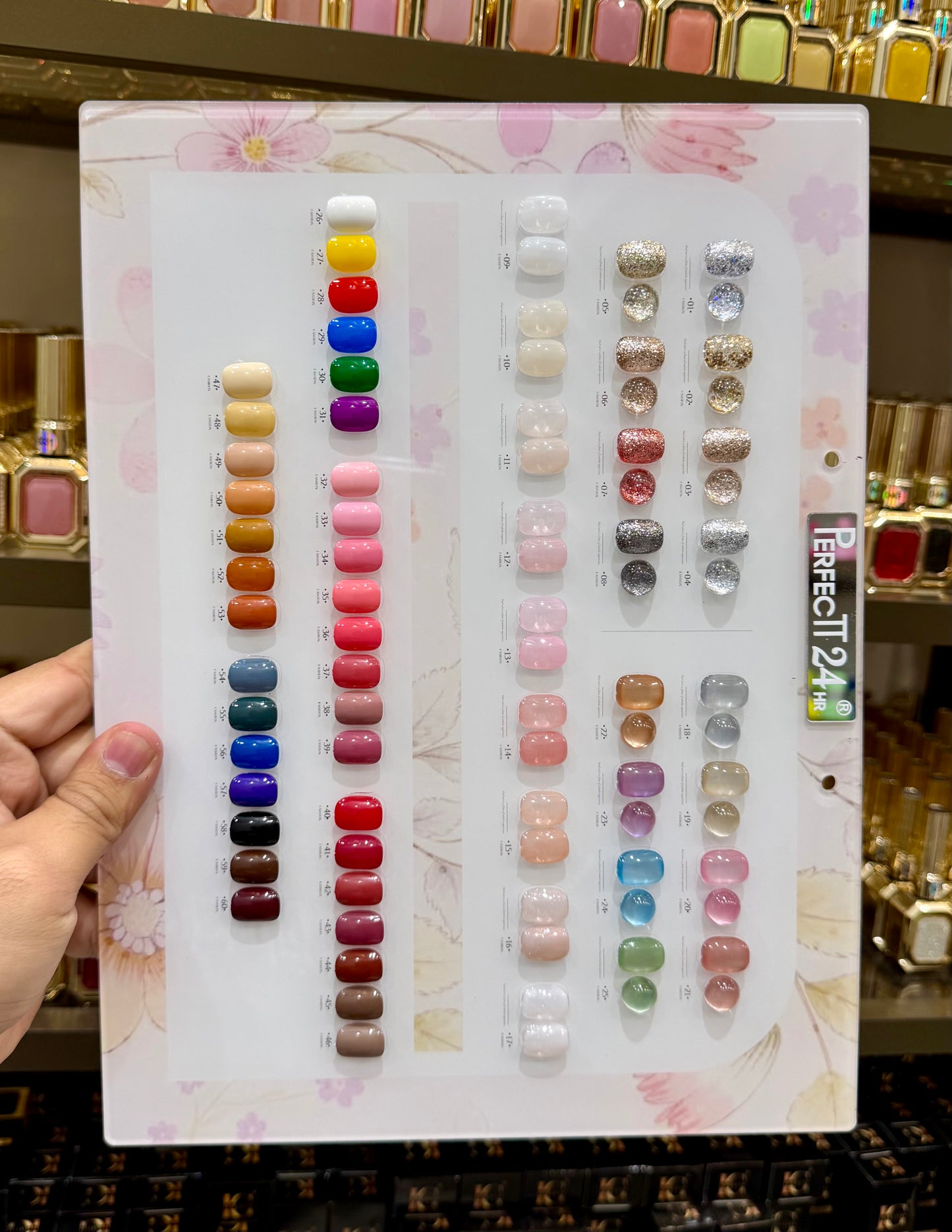 6396 - PERFECT 24HR 60PC GEL POLISH KIT