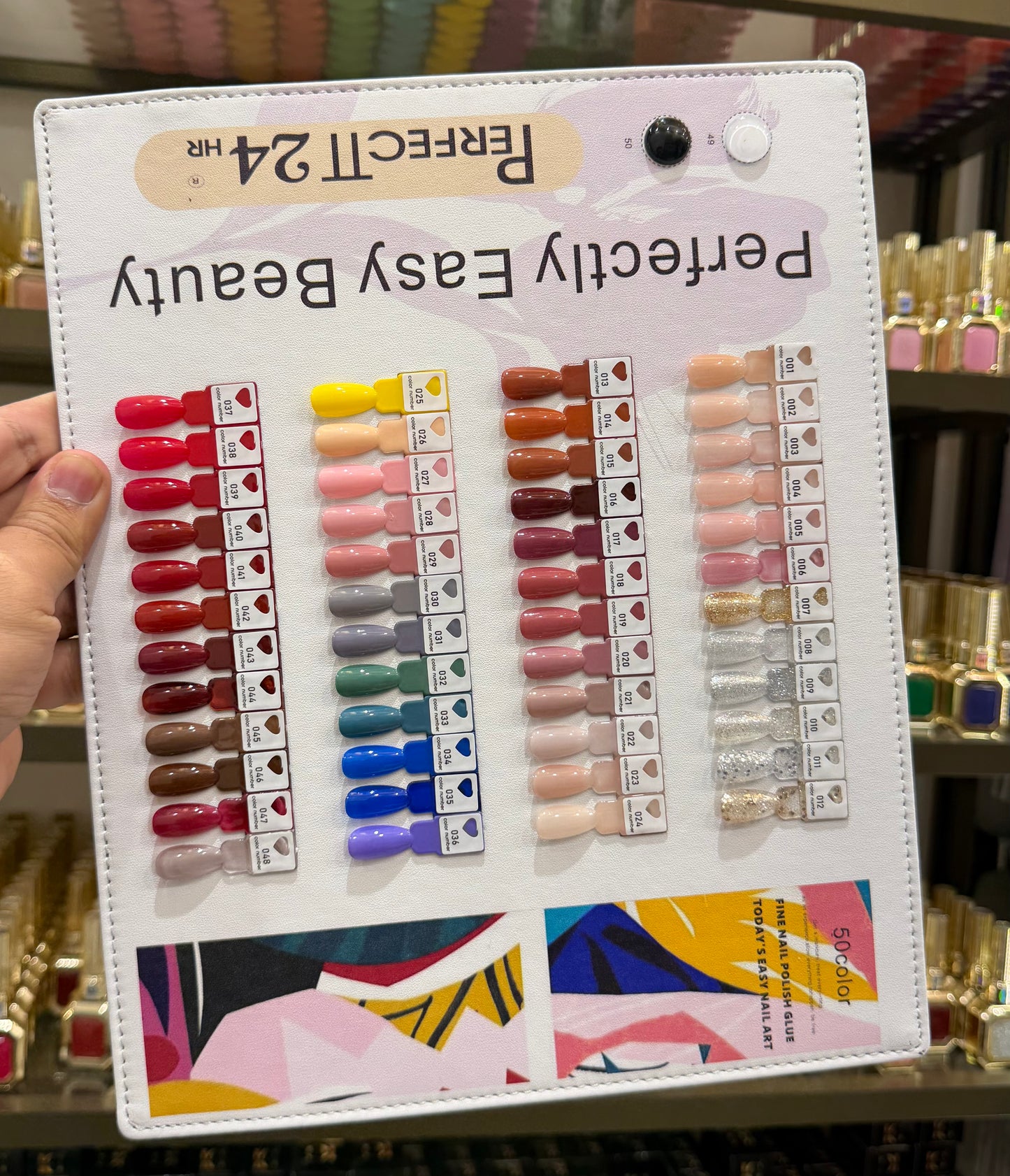 6508 - PERFECT 24HR 50PC GEL POLISH KIT