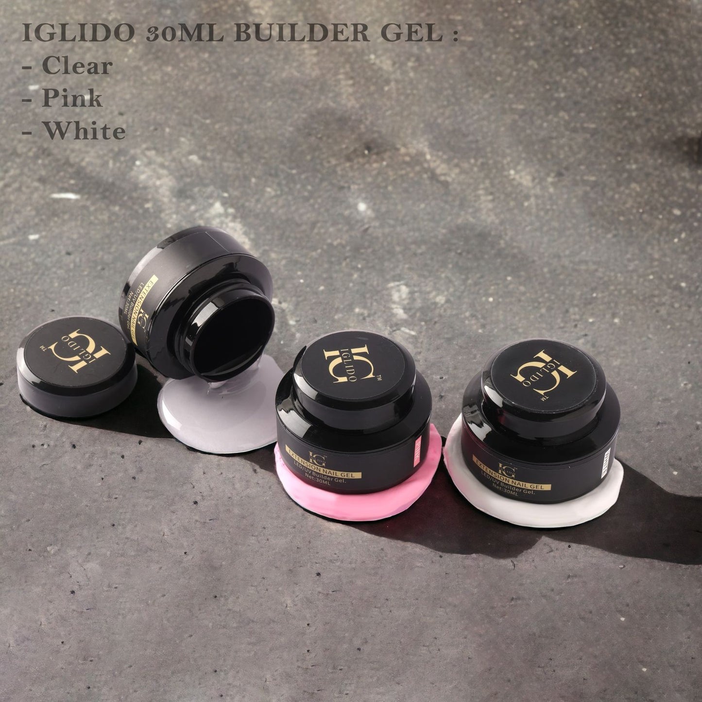 IGLIDO 30ML BUILDER GEL ,TOP QUALITY