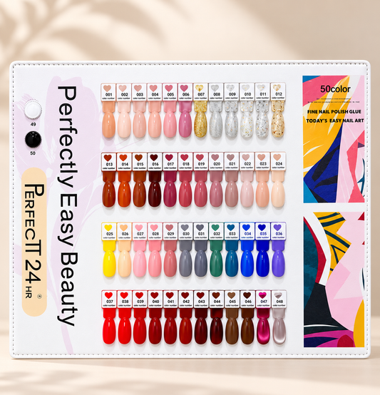 6508 - PERFECT 24HR 50PC GEL POLISH KIT