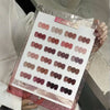 JIANSEGEL 20PC NUDE FRENCH POLISH SET - 15ML
