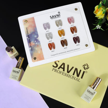 SAVNI 9PC PREMIUM QUALITY CATEYE SET , TWO VARIETIES - 15ML