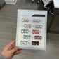 THREE STROKES 10PC LIGHT ENCOUNTER CATEYE GEL POLISH SET