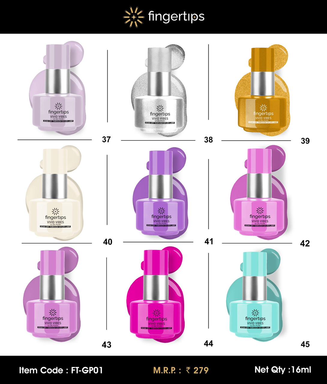 FINGERTIP 16ML GEL POLISH