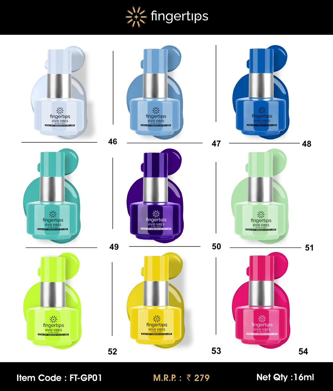 FINGERTIP 16ML GEL POLISH