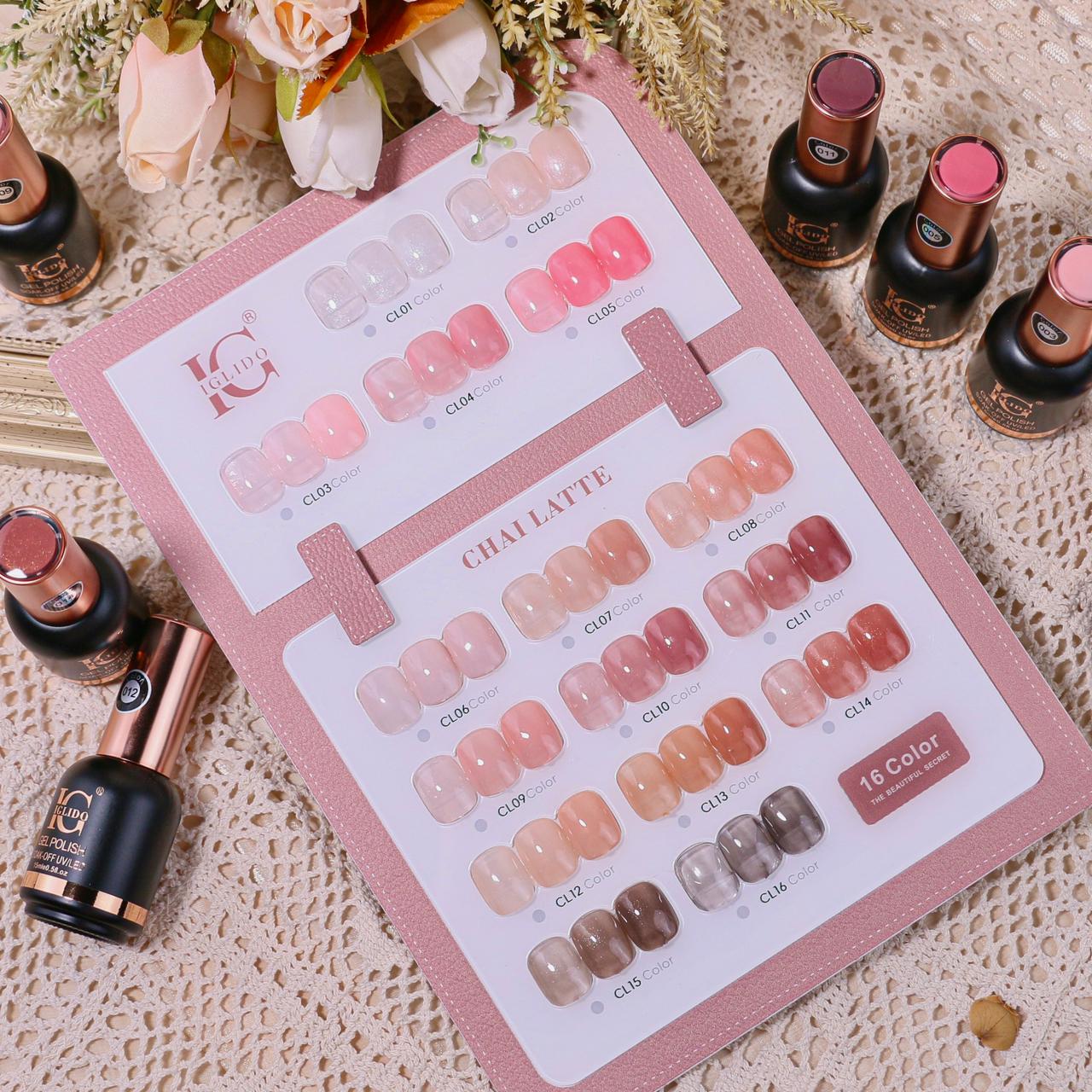 IGLIDO CHAI LATTE BASE KIT , 16pcs - 15ml