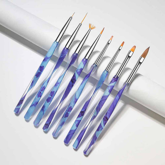 ALL IN ONE PREMIUM QUALITY BRUSH SET - 8PC