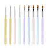 VERY GOOD QUALITY BRUSH SET OF 9PCS