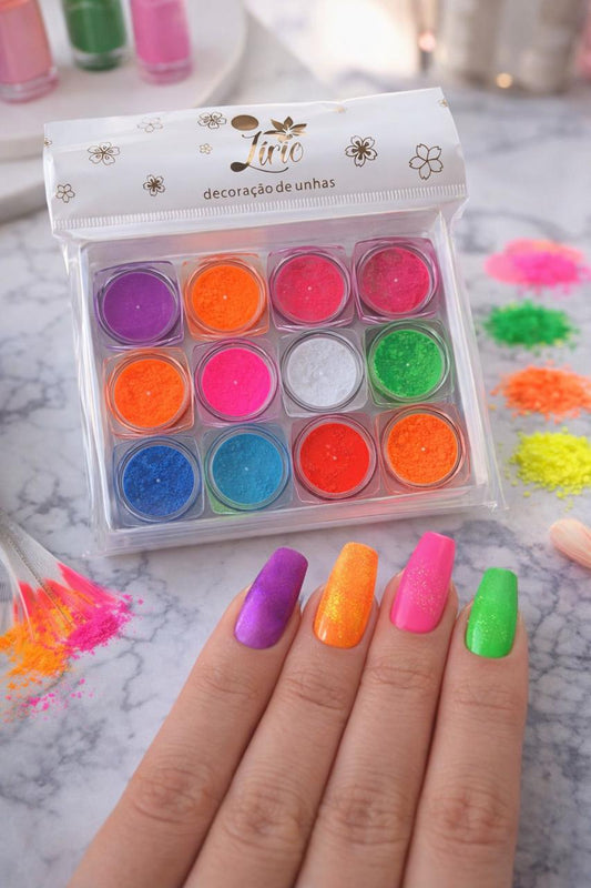 NEON POWDER GRID